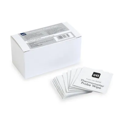 Single Use Sachet Probe Wipes - Box of 100 Wipes