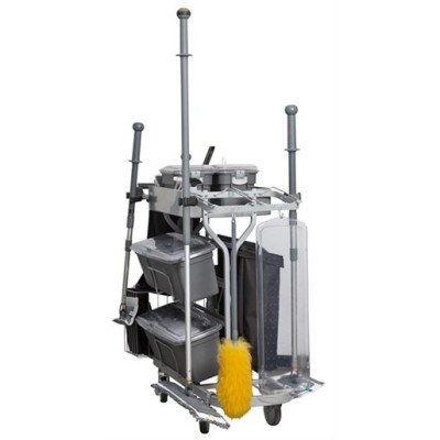 Vikan Restroom Cleaning Package - System Size 60 cm - Grey