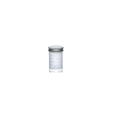 100ml Container, metal cap, blank label, pack of 160