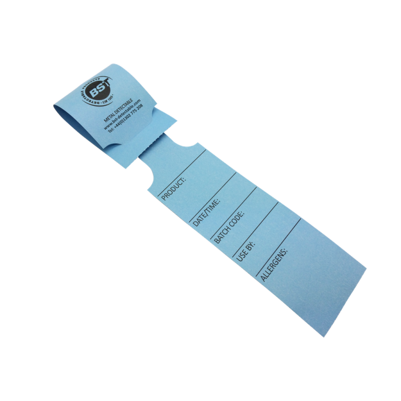Large Heat Resistant Loop Tags - MD - Blue | Gem Scientific