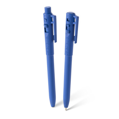 Trace-It Detectable Pen Blue Body/Blue Ink with clip