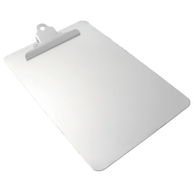 BST A4 Stainless Steel Clipboard - S/S Clip