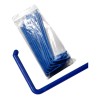 L Shaped Blue Sterile Disposable Plastic Spreaders (25 Per Bag)