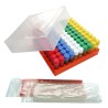 Mixed Colour Protect in Polypropylene Freezer Tray - Includes Loops & Needles