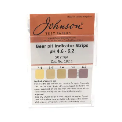 Beer pH Indicator Strips pH...