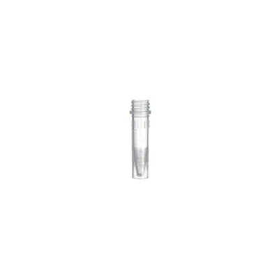 Screw cap tube with white cap, 1.5ml, skirted, sterile