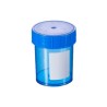 Gosselin™ Straight Container, 125 ml, Blue PP
