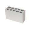 Block For 10 x Falcon tubes tall 17mm