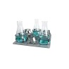 Platform with clamps for 6 x 1000ml flasks