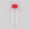 40ml Clear Glass (Borosilicate) Bottle with Red PP Cap with Septum Dosed with Na2S2O3