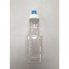 500ml Clear PET (Polyethylene) Bottle with Blue/White HDPE (Base) - PP (Cover) - LDPE (Spout) Cap