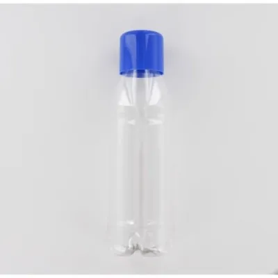 500ml Clear PET (Polyethylene) Bottle with Blue PP Cap