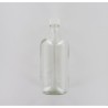 1000ml Amber Glass (Type 3 - Soda Lime) Bottle with White PP Cap with PTFE Liner