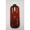 1000ml Amber PET (Polyethylene) Bottle with White PP Cap with EPE Liner Dosed with Ascorbic Acid