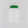 500ml Natural HDPE (High Density PolyEthelyne) Bottle with Green PP Cap with EPE Liner