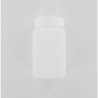 500ml Natural HDPE (High Density PolyEthelyne) Bottle with White PP Cap with EPE Liner - Irradiated