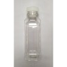 500ml Clear PET (Polyethylene) Bottle with Natural PP Cap Dosed with Nitrogen