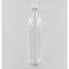 1000ml Clear PET (Polyethylene) Bottle with White PP Cap