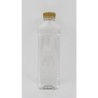1000ml Clear PET (Polyethylene) Bottle with Gold HDPE Cap Dosed with Ascorbic Acid