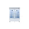 500L Large glass door refrigerator