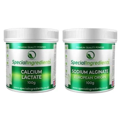 Calcium Lactate & Sodium Alginate