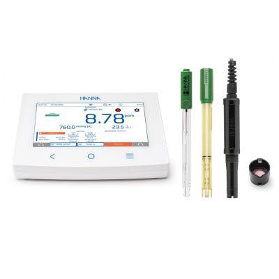 HI-6553 pH/ORP/ISE + EC + Optical DO Meter Kit