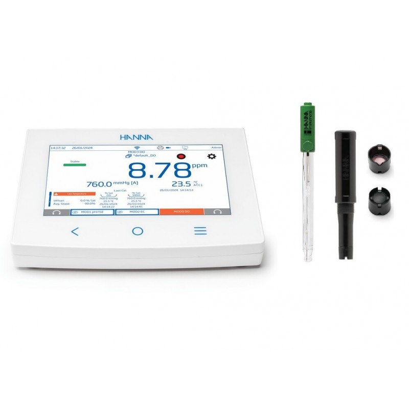 HI-6542-02 pH/ORP/ISE + Optical DO Meter Kit | Gem Scientific