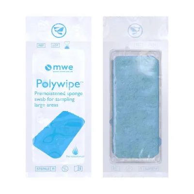 POLYWIPE™ - Blue Sponge Swab - Neutralising Rinse Solution NRS