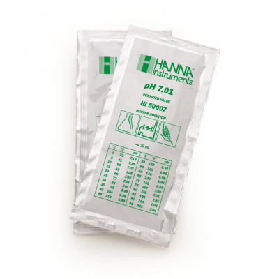pH 7.01 Technical Calibration Buffer Sachets (10 x 20mL)