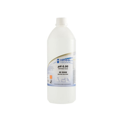 6.00 pH Value @25℃, (1) 500 mL bottle