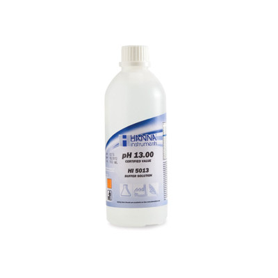 13.00 pH Value @25℃, (1) 500 mL bottle