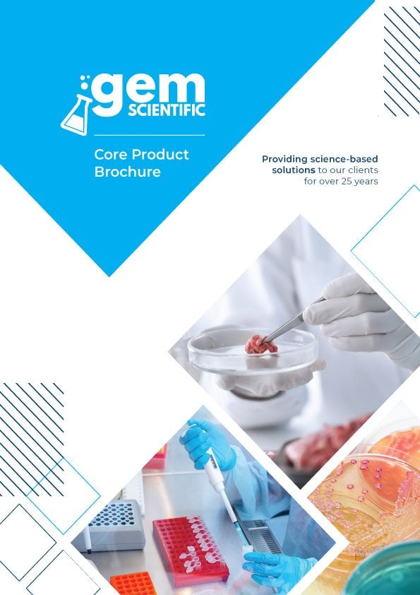 Gem Scientific Core Product Brochure cover image