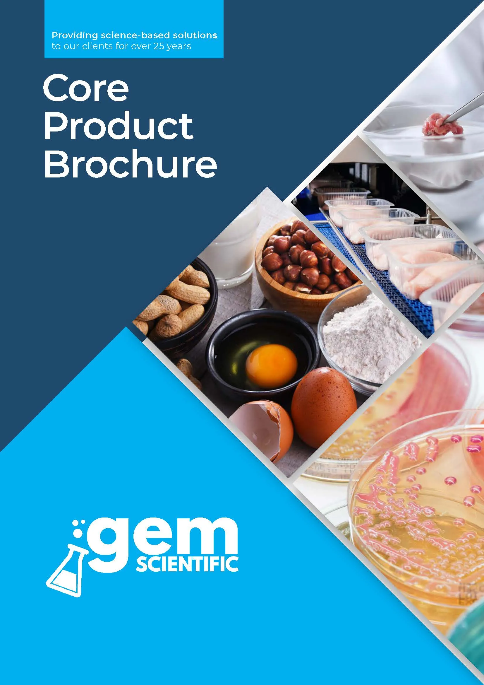 Gem Scientific Core Product Brochure Cover image